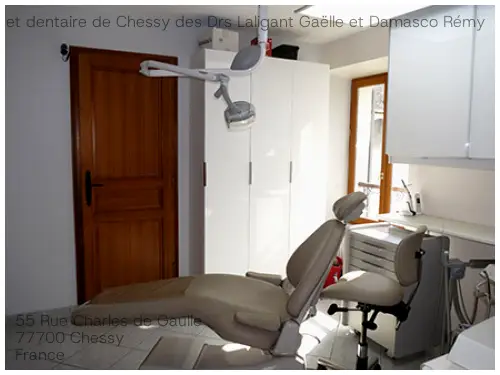 Cabinet dentaire de Chessy des Drs Laligant Gaëlle et Damasco Rémy