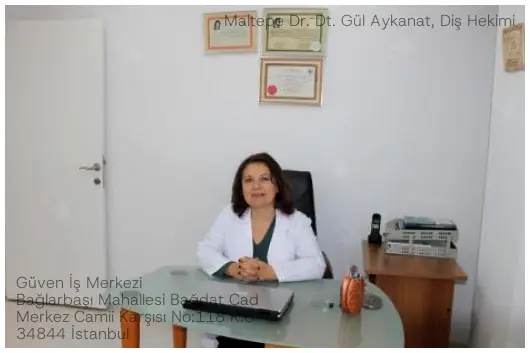 Maltepe Dr. Dt. Gül Aykanat, Diş Hekimi